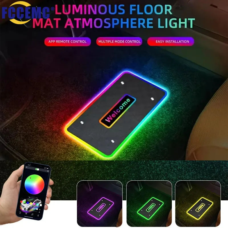 GlowRug™ Custom RGB LED Aura Rug