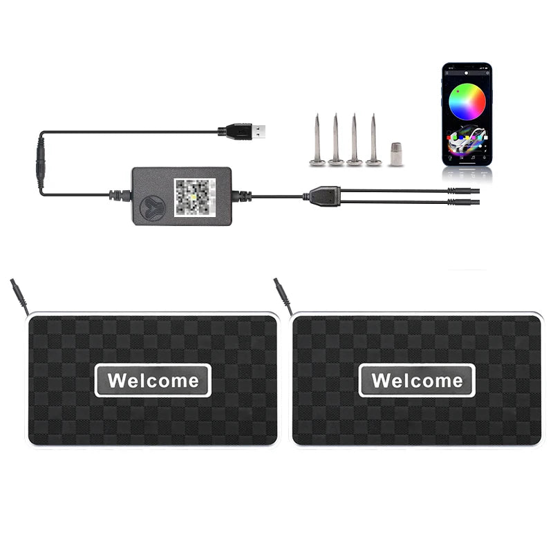 GlowRug™ Custom RGB LED Aura Rug